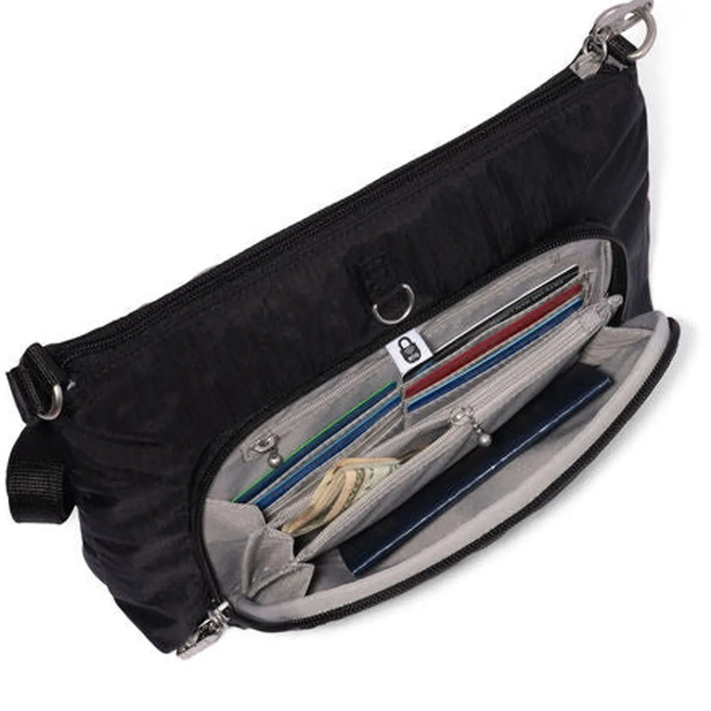 Baggallini Securtex Anti-Theft Keepsake Crossbody Bag