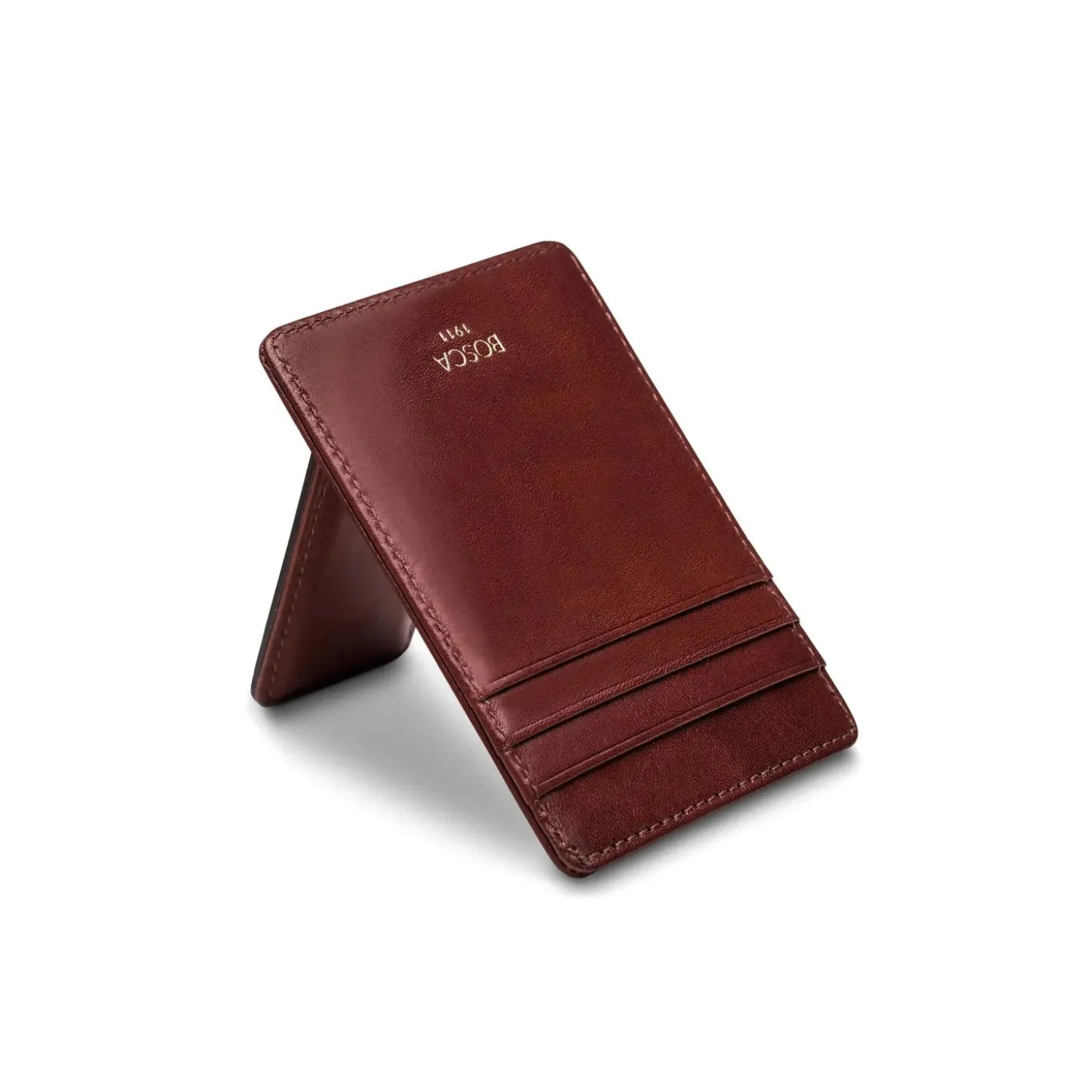Bosca Old Leather Deluxe Front Pocket Wallet