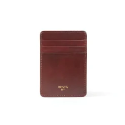 Bosca Old Leather Deluxe Front Pocket Wallet
