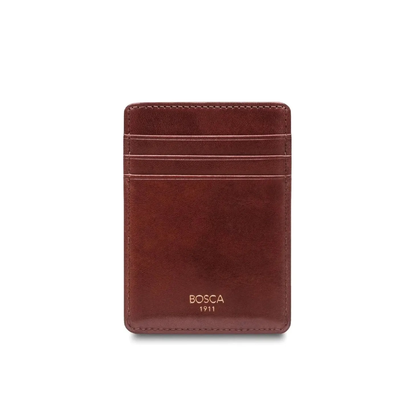 Bosca Old Leather Deluxe Front Pocket Wallet