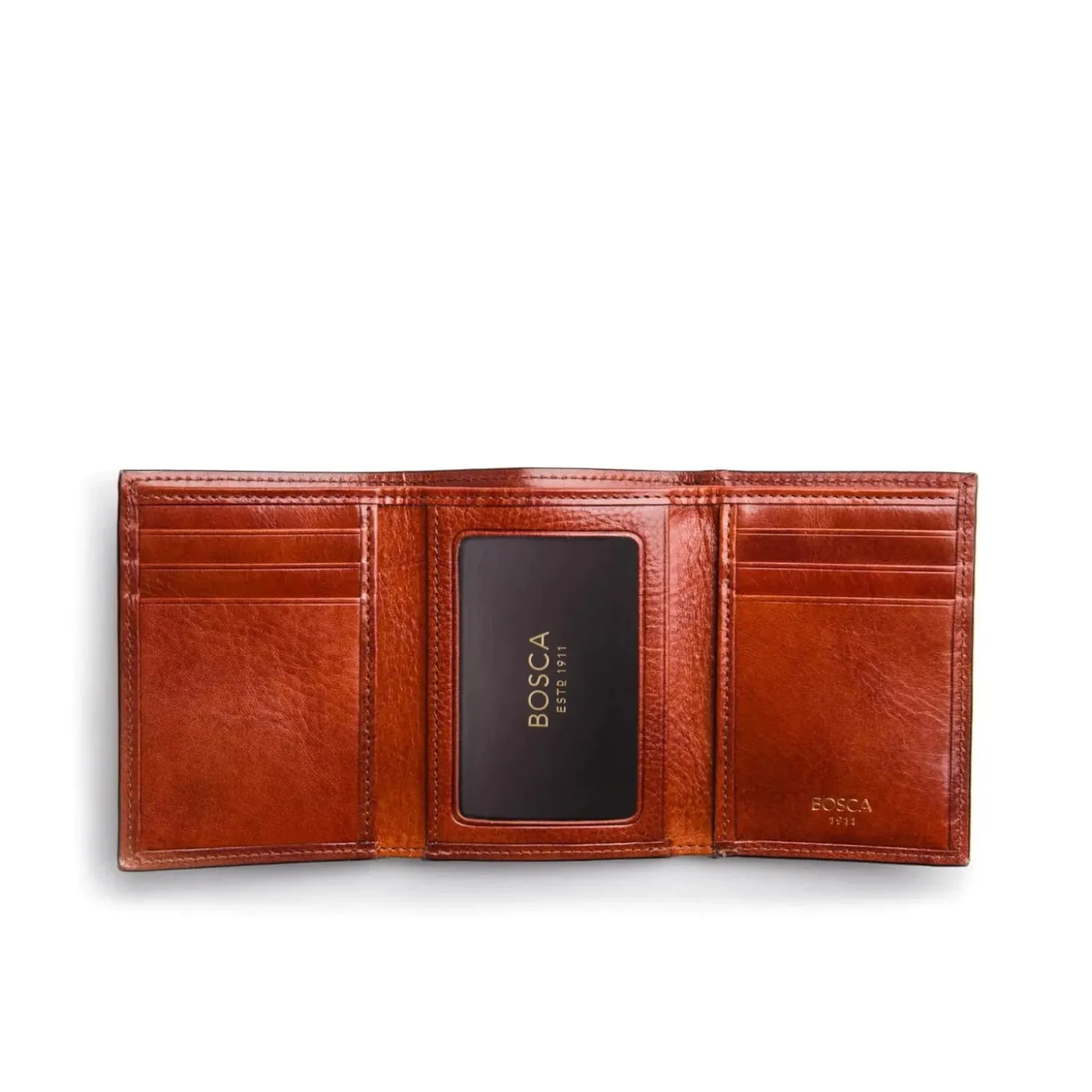 Bosca Old Leather Double ID TrifoldWallet