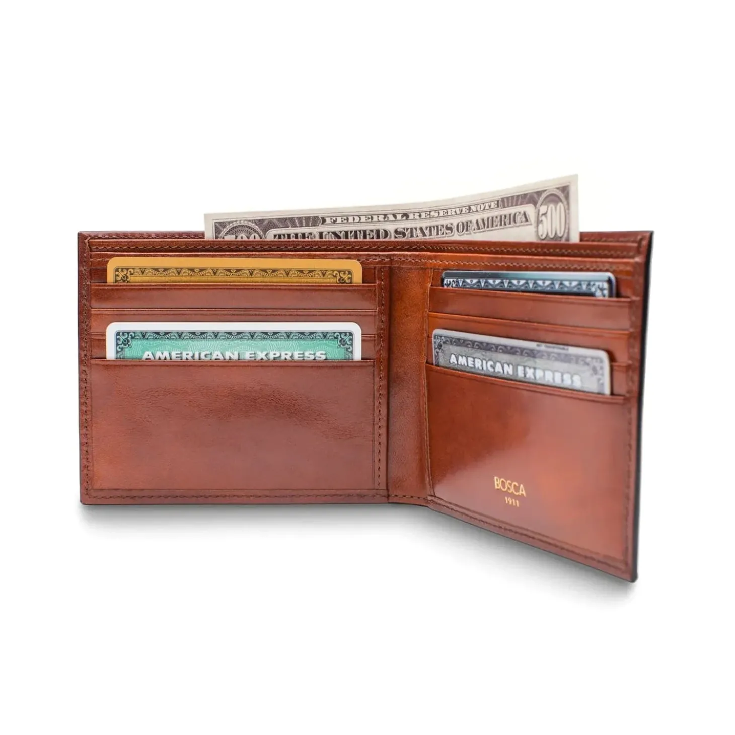 Bosca Old Leather 8 Pocket Deluxe Executive Wallet