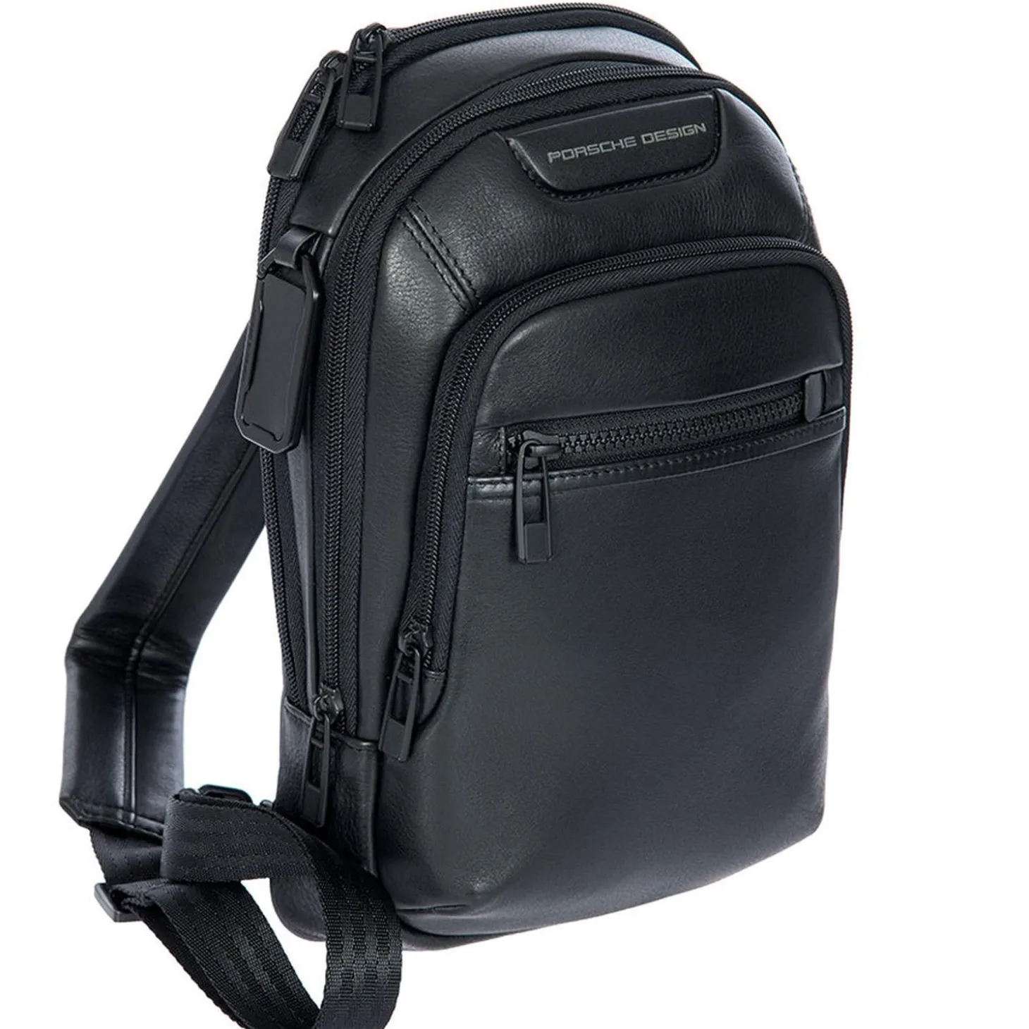 Brics Porsche Design Roadster Leather Evo Sling Bag