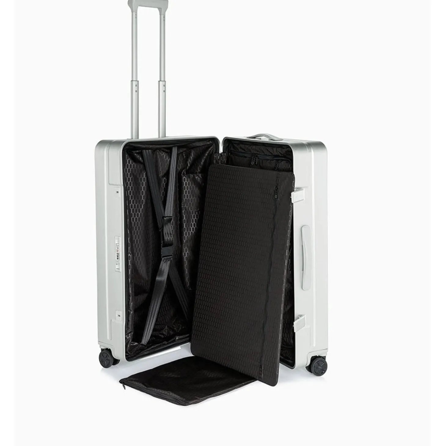 Brics Porsche Design Roadster Hardcase Aluminum 30" 4-Wheel Check-In Spinner