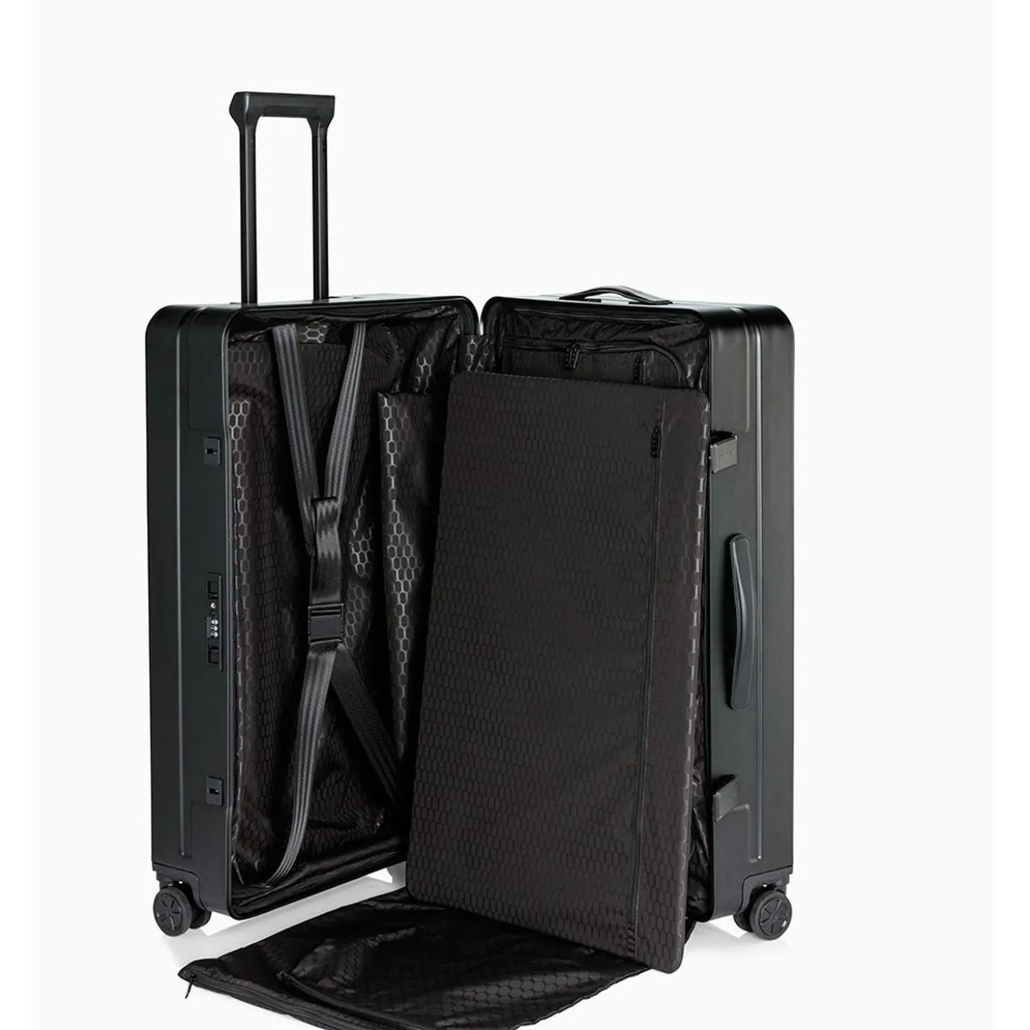 Brics Porsche Design Roadster Hardcase Aluminum 30" 4-Wheel Check-In Spinner