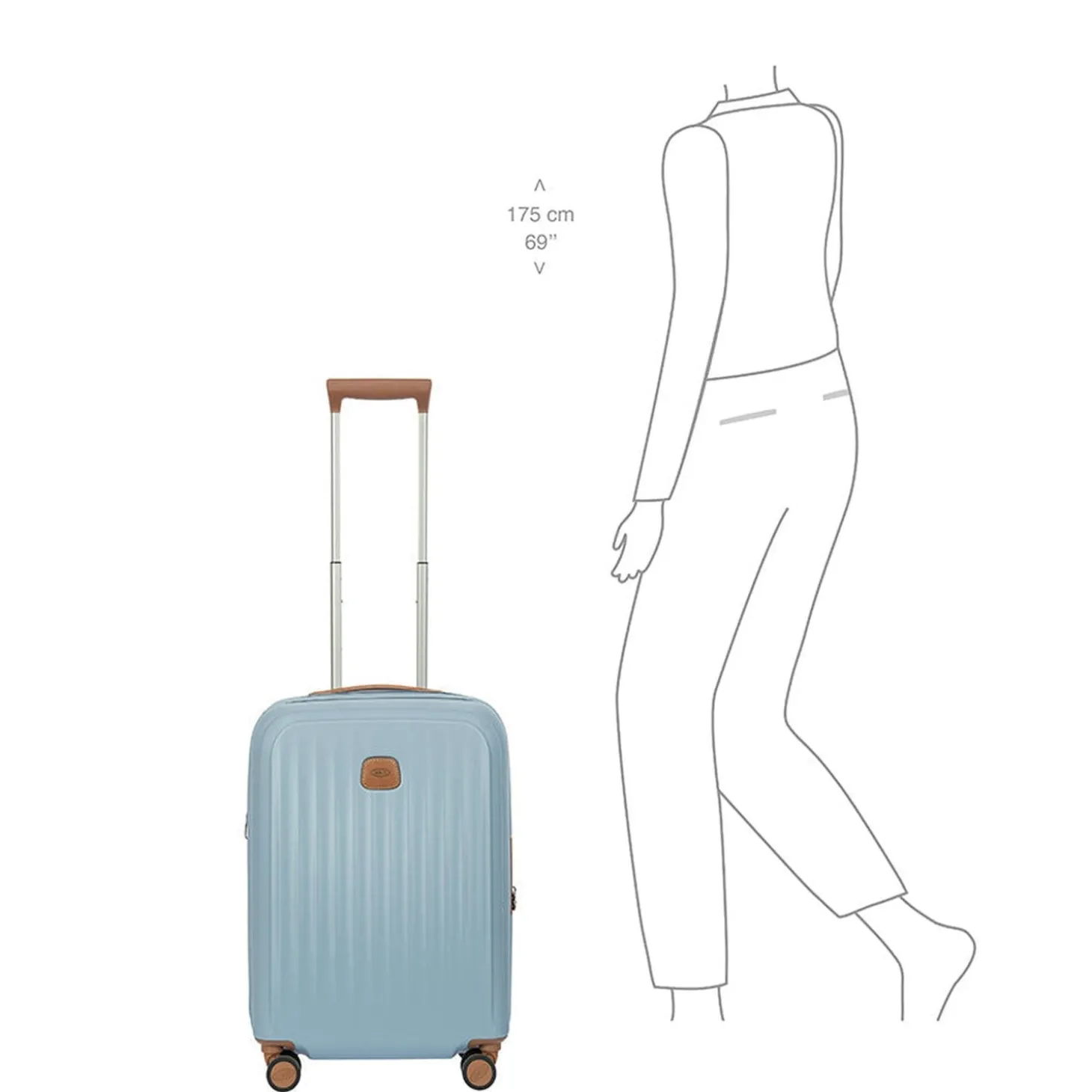 Brics Taormina 21" Expandable Carry-On Spinner