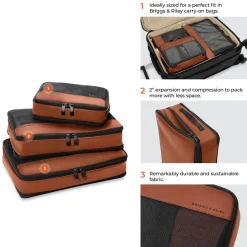 Briggs & Riley Carry On Packing Cube Set