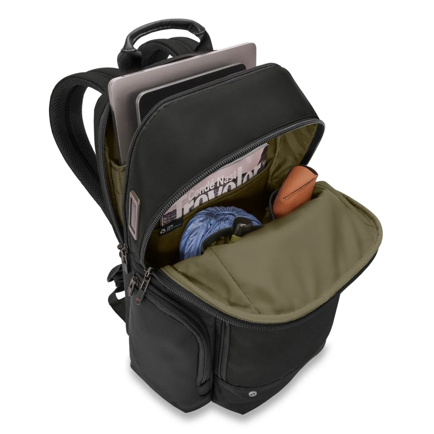 Briggs & Riley Recycled Day Bags Medium Multi-Pocket Backpack