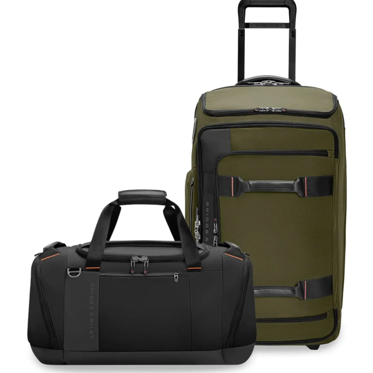 Briggs & Riley ZDX Set (Medium 2-Wheel Duffle and Large Travel Duffle)