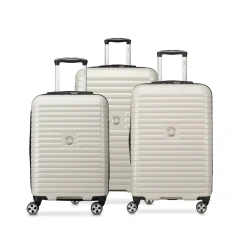 Delsey Cruise 3.0 3-Piece Set (Carry-On, 24" And 28" Spinners)
