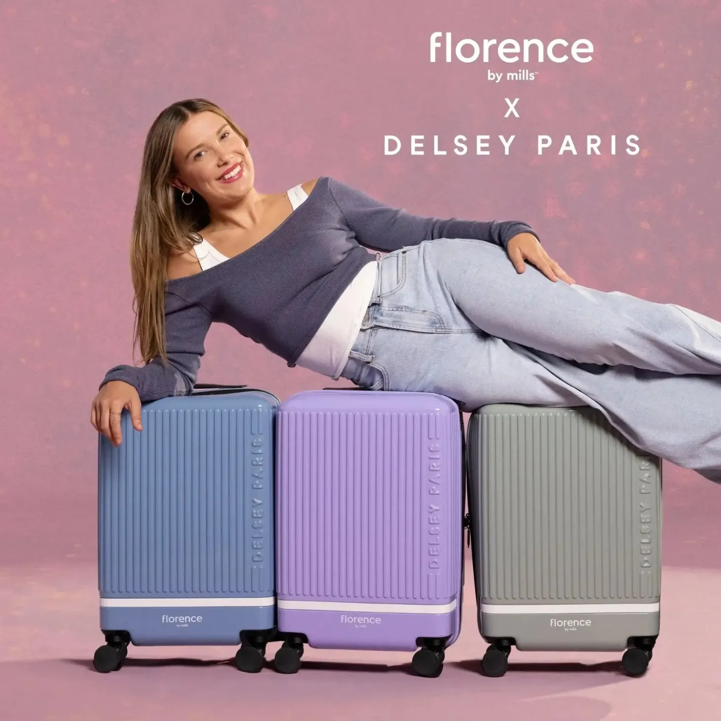 Delsey florence by mills Spin Me Away Carry-On Plus Expandable Spinner