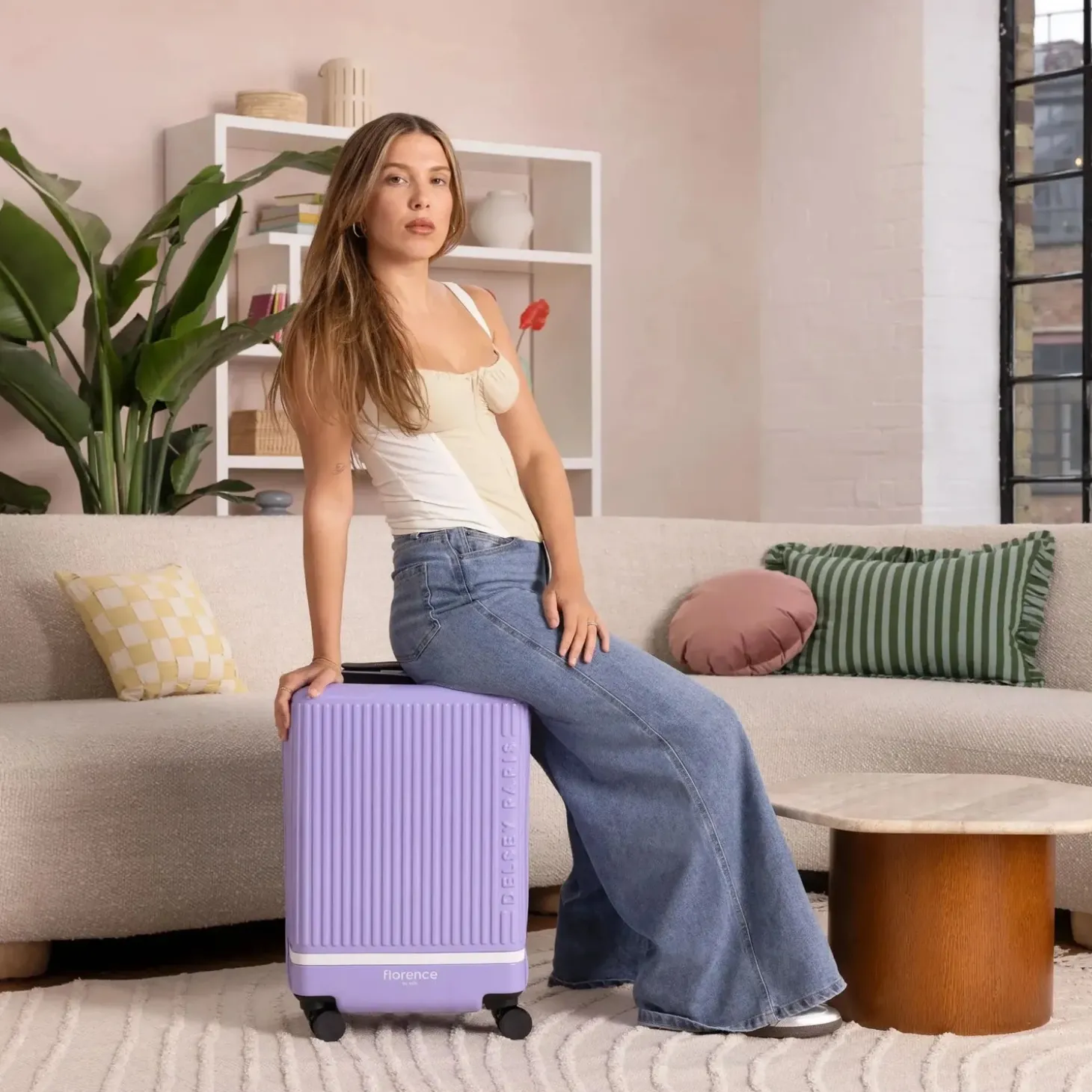 Delsey florence by mills Spin Me Away Carry-On Plus Expandable Spinner