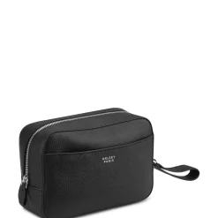 Delsey Leather Collection Toiletry Bag