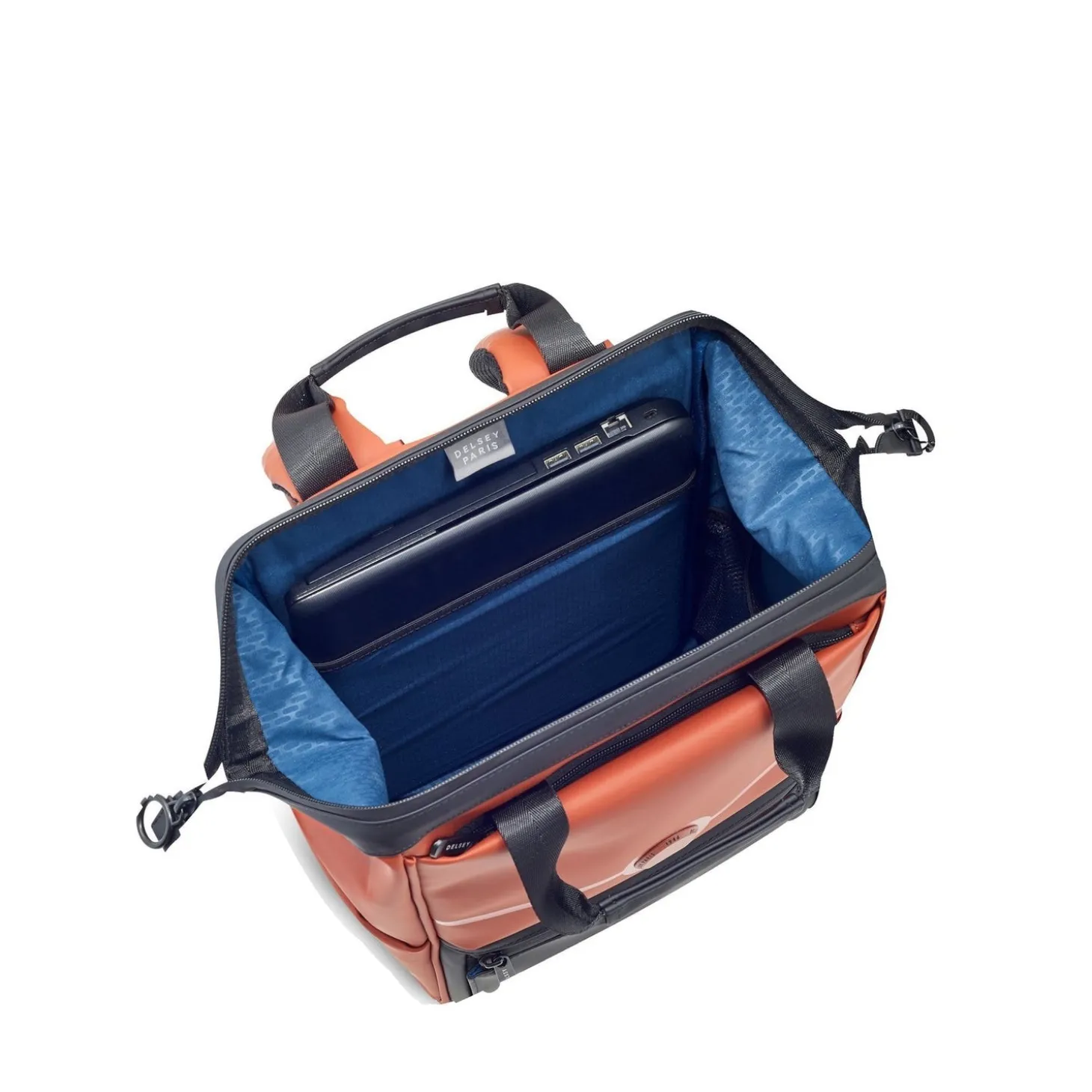Delsey Turenne Soft Widemouth Backpack
