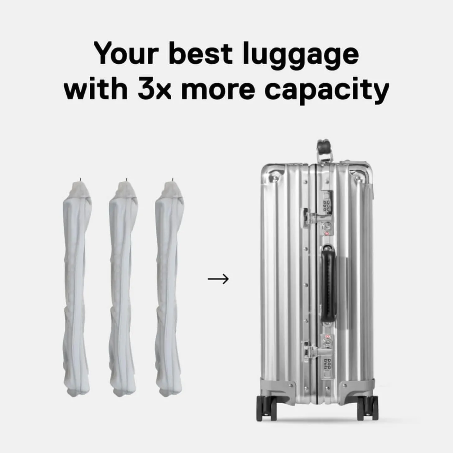 Ekster TravelPack Vacuum Kit with Air Pump