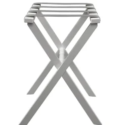 Gatehouse Furniture Luggage Rack - Straight Wood Leg with 4 Nylon Straps