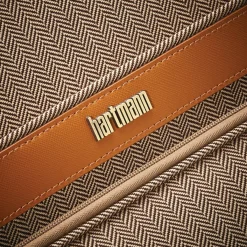 Hartmann Herringbone Deluxe Underseat Carry On Spinner