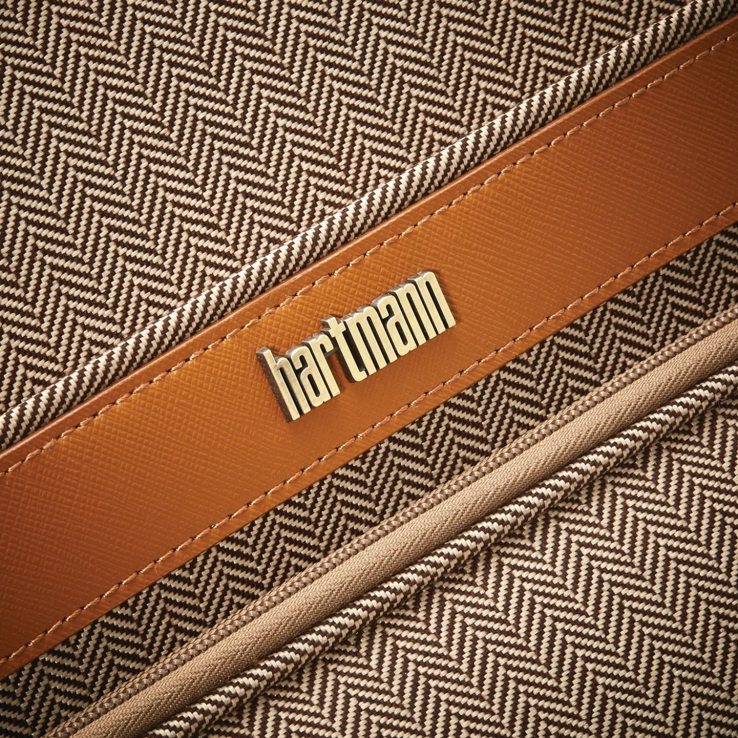 Hartmann Herringbone Deluxe Underseat Carry On Spinner