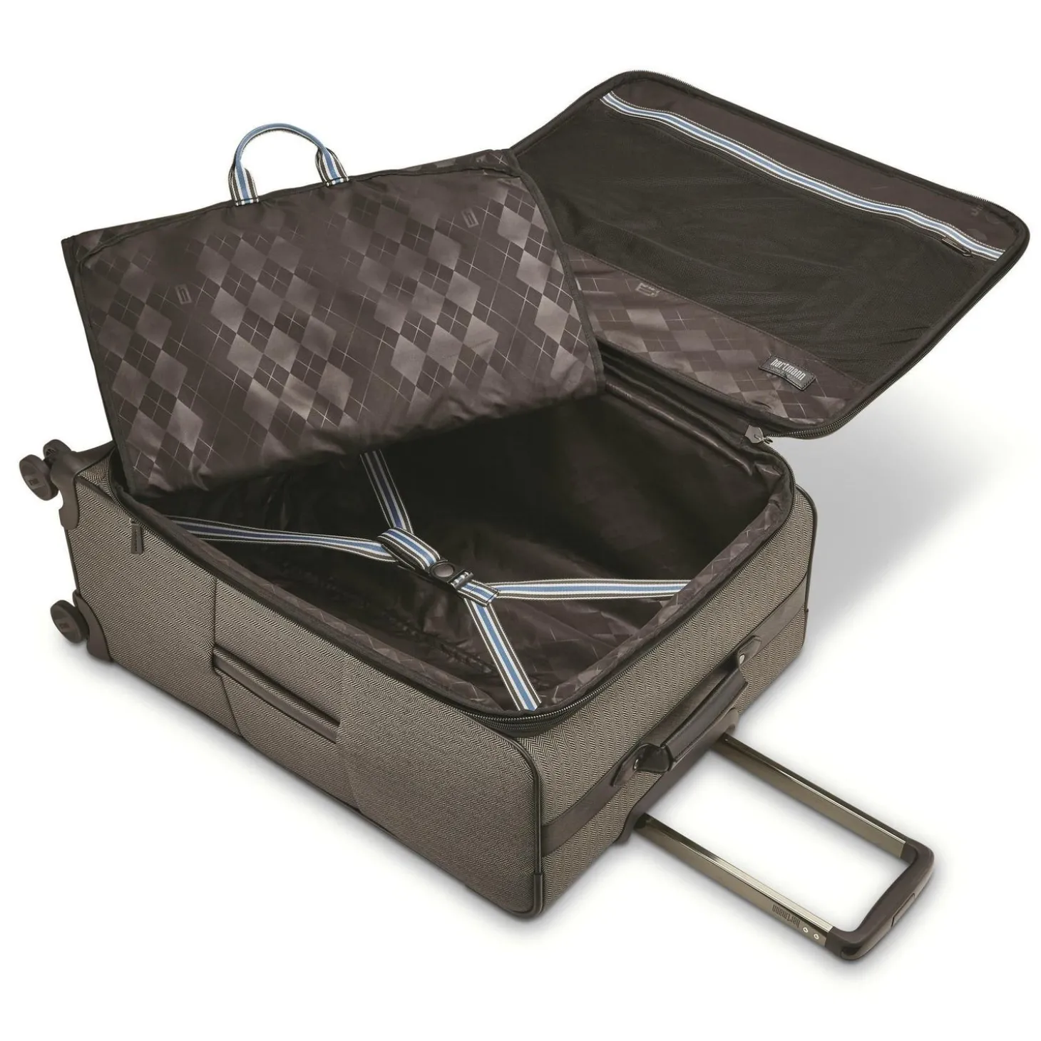 Hartmann Herringbone Deluxe Extended Journey Expandable Spinner
