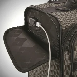 Hartmann Herringbone Deluxe Domestic Carry On Expandable Spinner