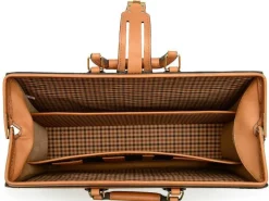Korchmar Classics Churchill Belting Leather Briefcase