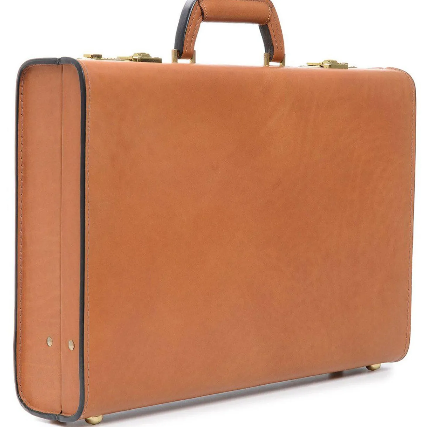 Korchmar Classics 4" Monroe Belting Leather Attache