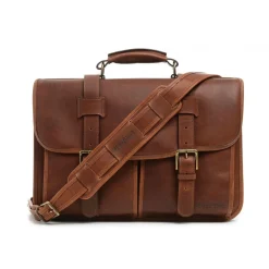 Korchmar Garfield Leather Laptop Messenger
