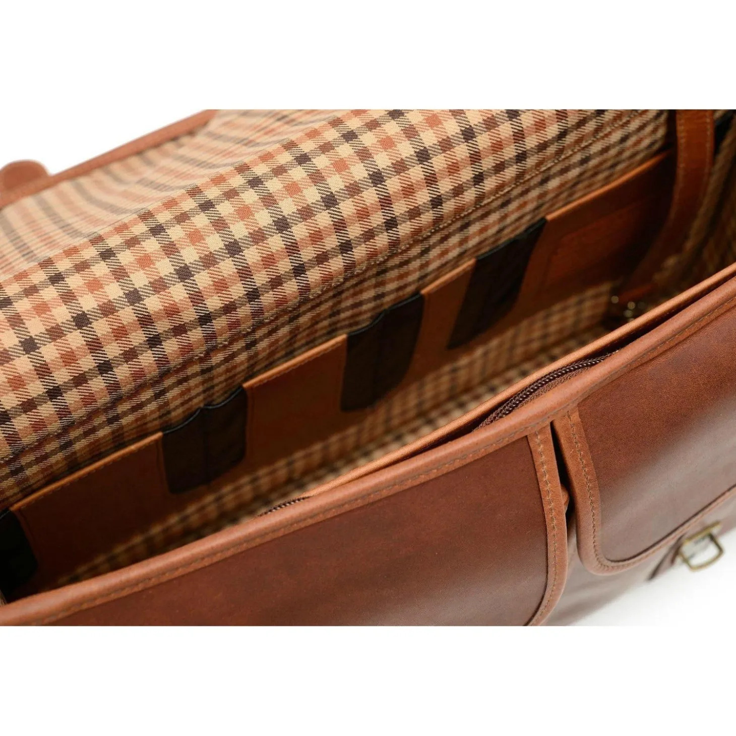 Korchmar Garfield Leather Laptop Messenger