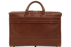 Korchmar Sawyer Slim Leather Laptop Briefcase