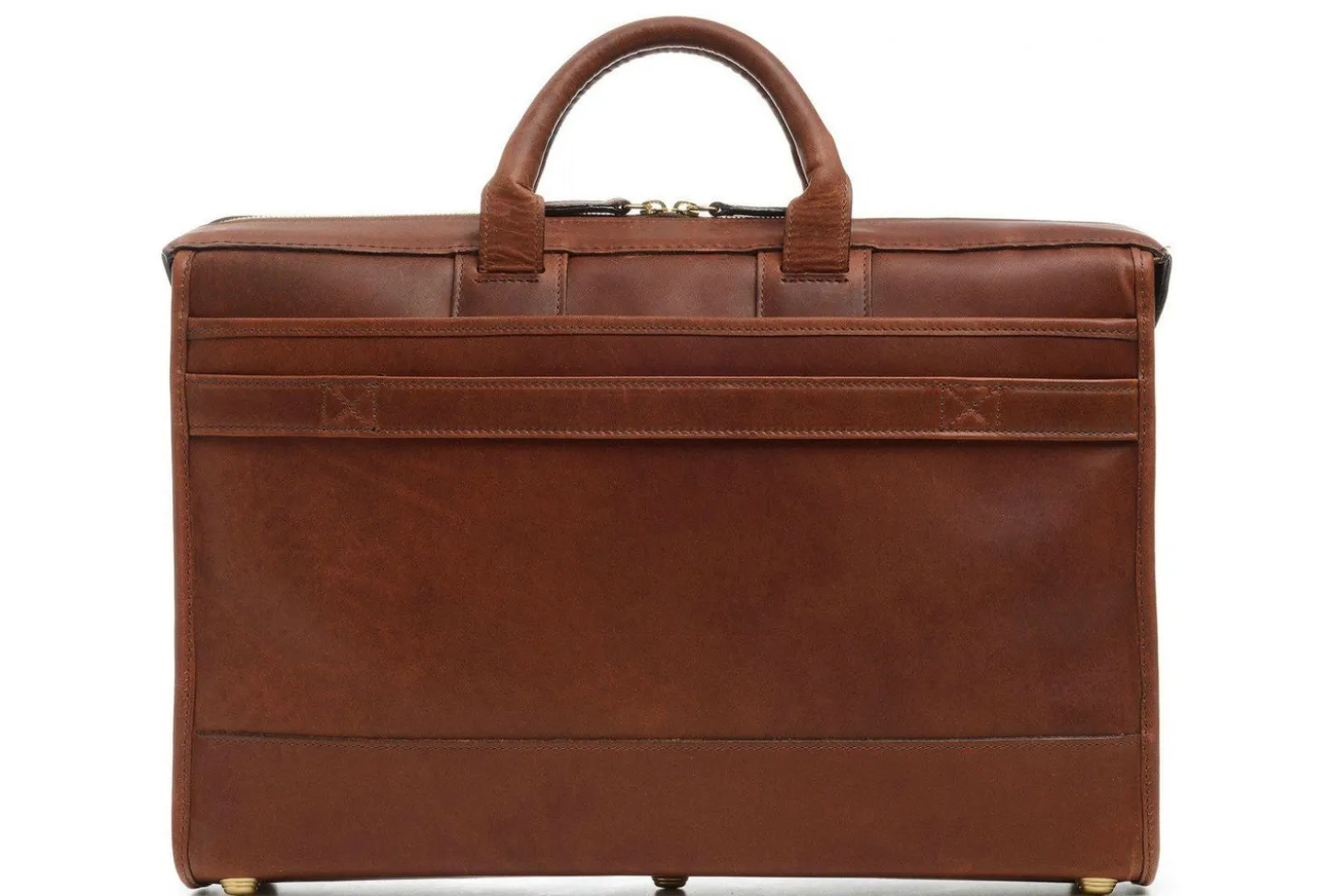Korchmar Sawyer Slim Leather Laptop Briefcase