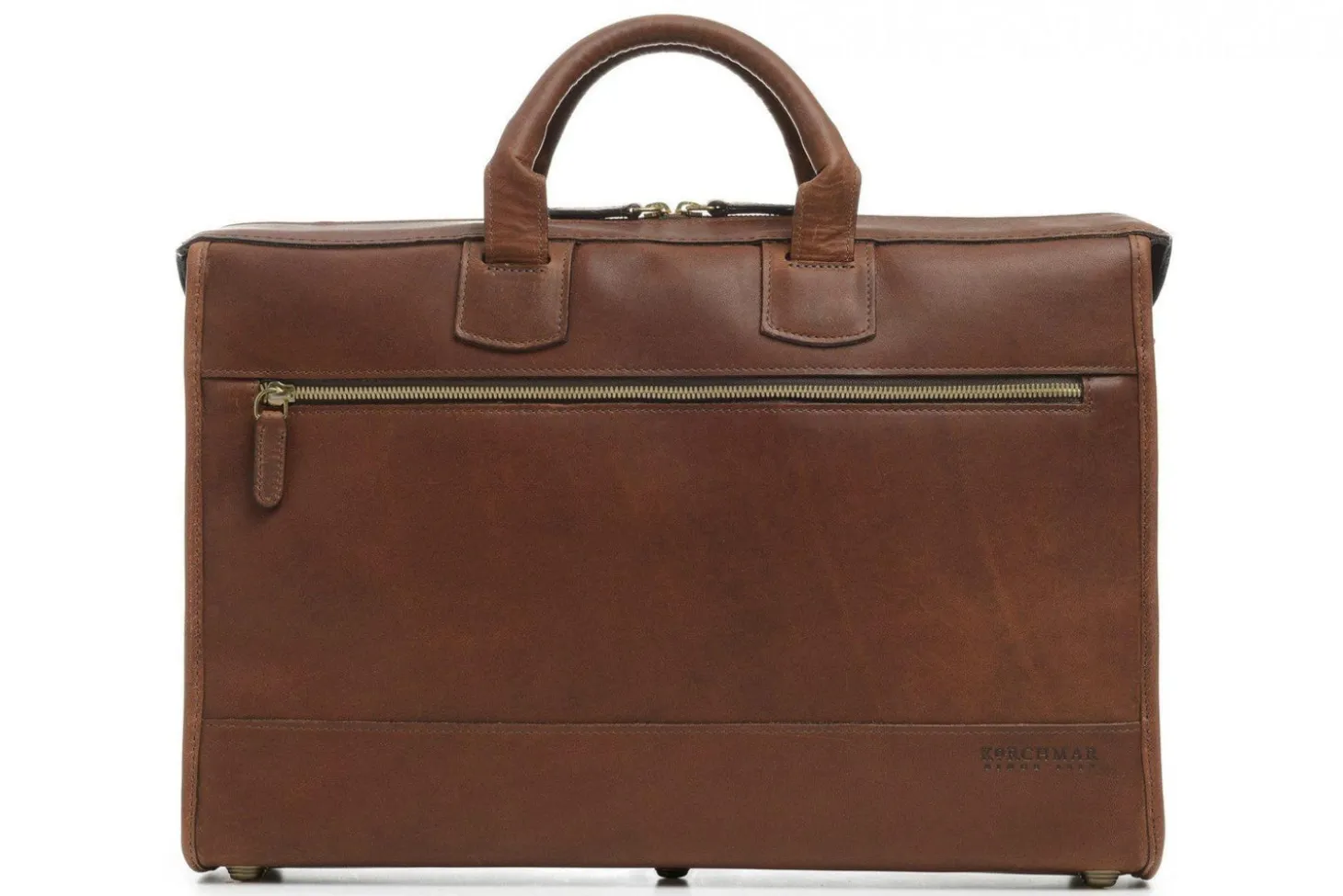 Korchmar Sawyer Slim Leather Laptop Briefcase