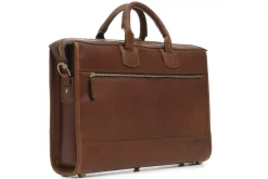 Korchmar Sawyer Slim Leather Laptop Briefcase