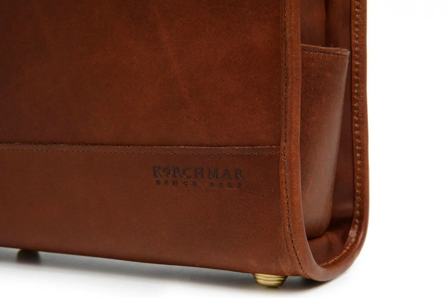 Korchmar Sawyer Slim Leather Laptop Briefcase