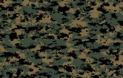 Luggage Pros Digital Camo Luggage Tag