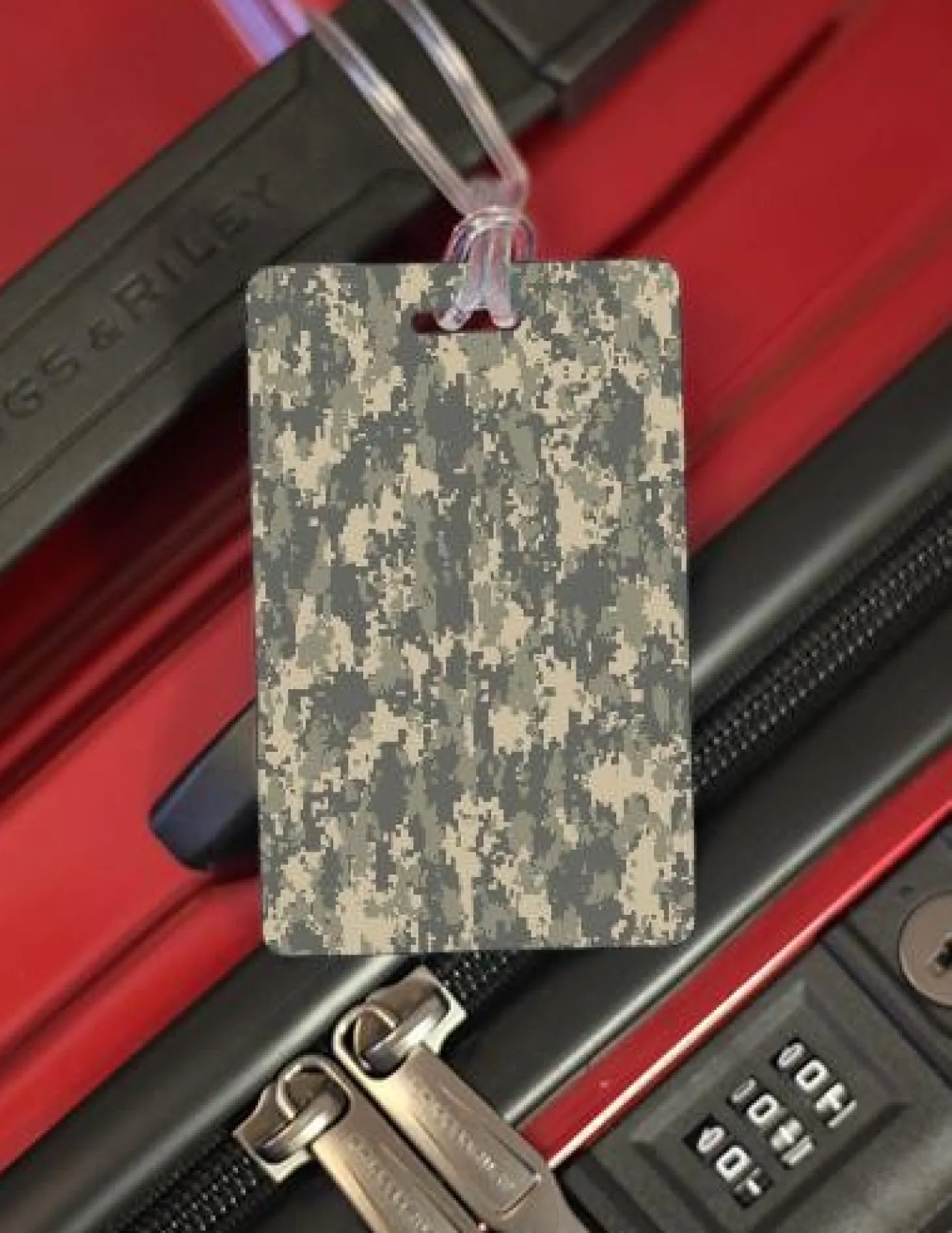 Luggage Pros Digital Camo Luggage Tag