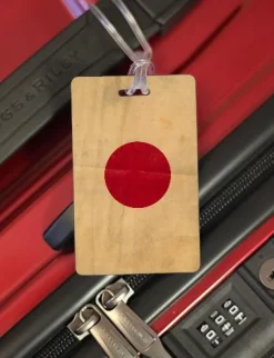 Luggage Pros Distressed Flag Tag