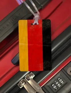 Luggage Pros Distressed Flag Tag