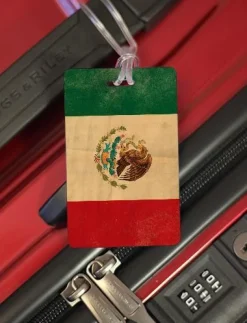 Luggage Pros Distressed Flag Tag