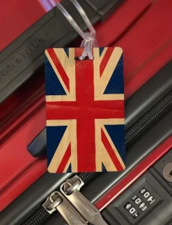 Luggage Pros Distressed Flag Tag