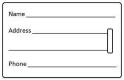 Luggage Pros Kanji "Health" Luggage Tag