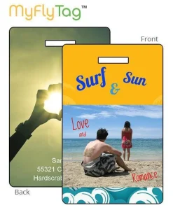 MyFly Personalized Luggage Tags - Only $2.99 each for 100 tags