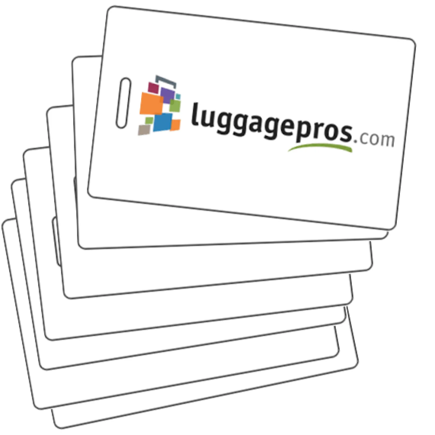 MyFly Personalized Luggage Tags - Only $2.25 each for 250 tags