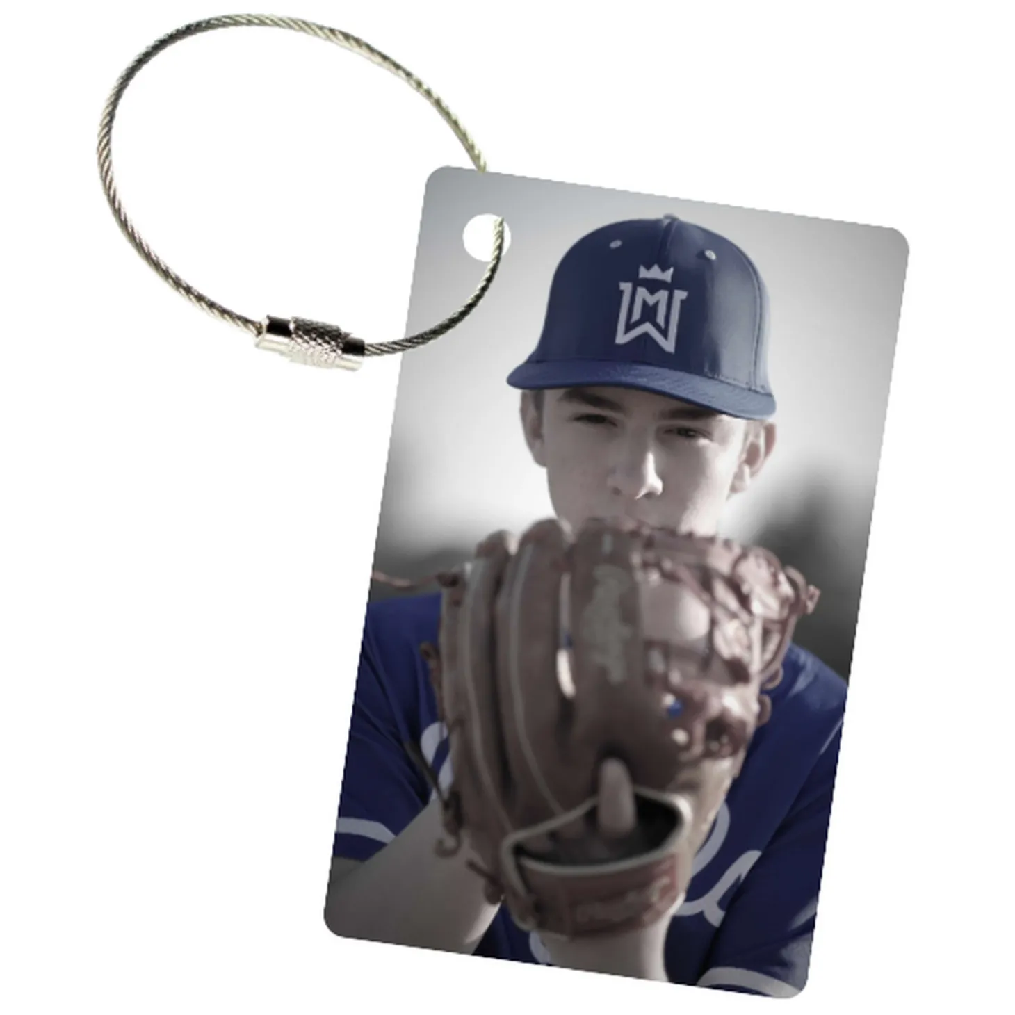 MyFly Tag Personalized Luggage Tags with Metal Loop Upgrade