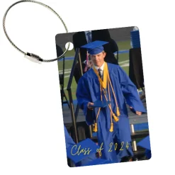 MyFly Tag Personalized Luggage Tags with Metal Loop Upgrade
