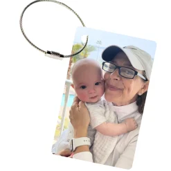 MyFly Tag Personalized Luggage Tags with Metal Loop Upgrade