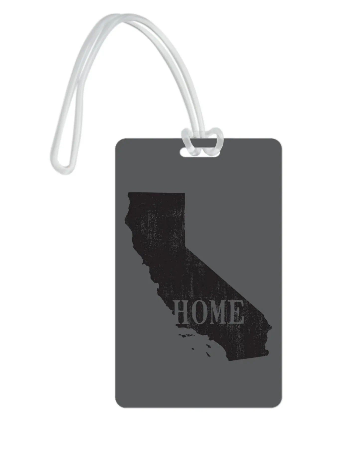612 My Home State California Luggage Tag
