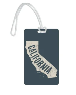 612 My Home State California Luggage Tag