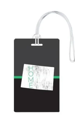 612 My Home State Colorado Luggage Tag