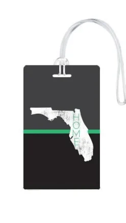 612 My Home State Florida Luggage Tag
