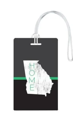 612 My Home State Georgia Luggage Tag
